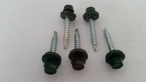 內六角帶墊烤漆鉆尾螺絲 高效緊固的工業利器